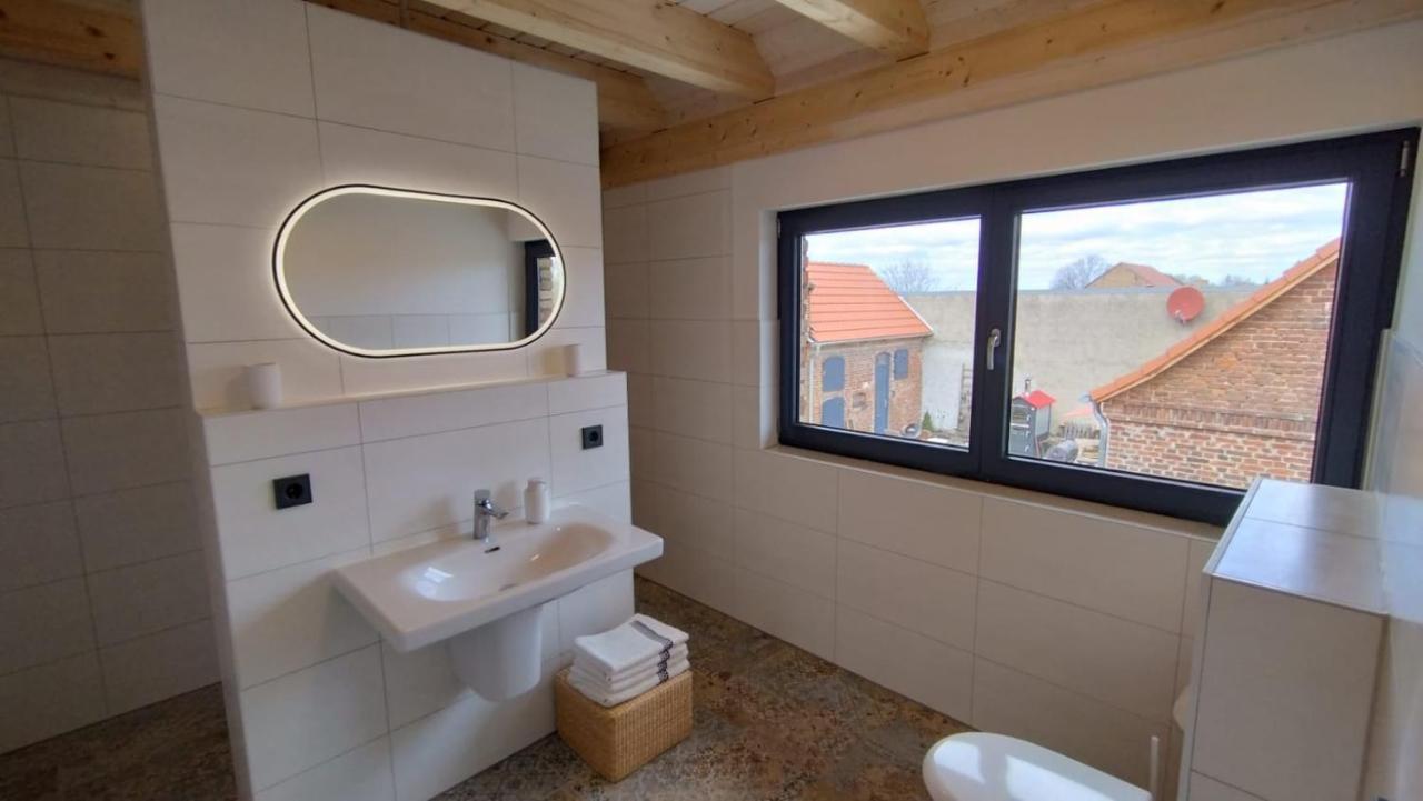 Grosszuegige Ferienwohnung Mit Weitem Ausblick Lichtenberg (Brandenburg) Exterior foto